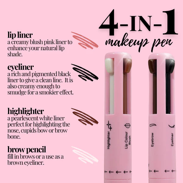 💖 Makeup Easy 4 in 1 Delineador 💖