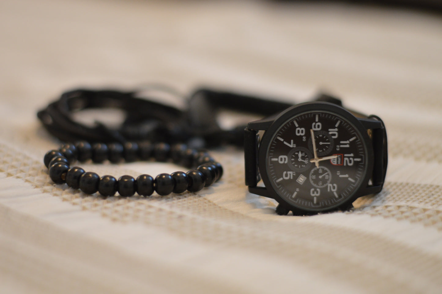 Men's Watch 4 Pcs Set